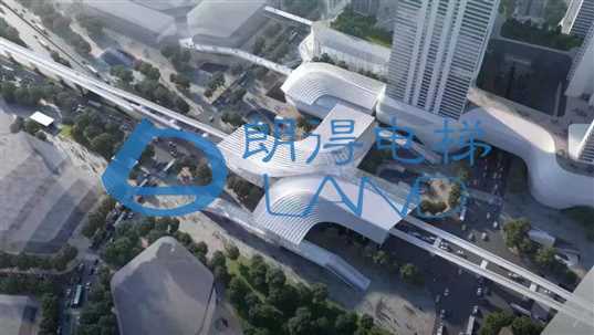 热烈庆祝我司朗得电梯中标深圳东部最大的综合交通枢纽-深圳大运综合交通枢纽101台扶梯外包装饰工程！