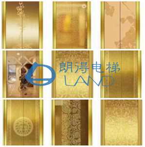 朗得电梯电梯门装潢效果赏析【1】