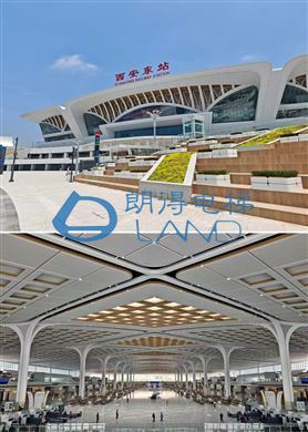 从深圳北站到西安东站:  朗得电梯为中国高铁枢纽披上